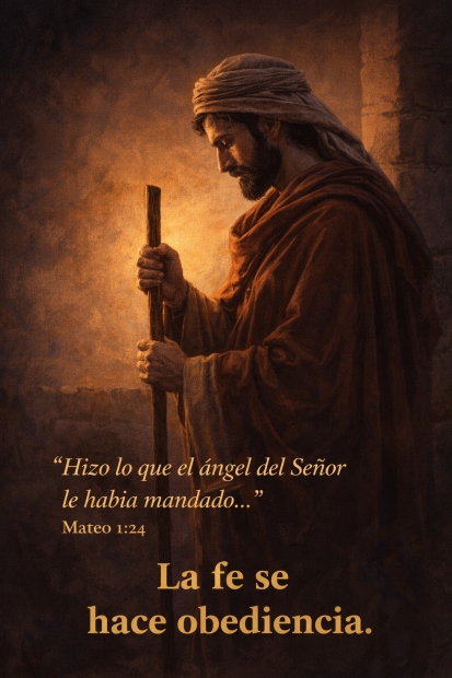 8 de enero de 2026: La fe que se hace obediencia