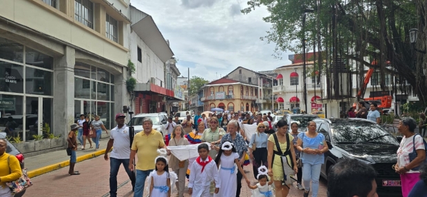 La Paradura del Ni�o Jes�s: fe que une a Panam� y Venezuela en la Parroquia de Santa Ana