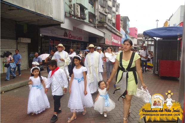 La Paradura del Niño Jesús: fe que une a Panamá y Venezuela en la Parroquia de Santa Ana