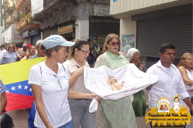 La Paradura del Niño Jesús: fe que une a Panamá y Venezuela en la Parroquia de Santa Ana