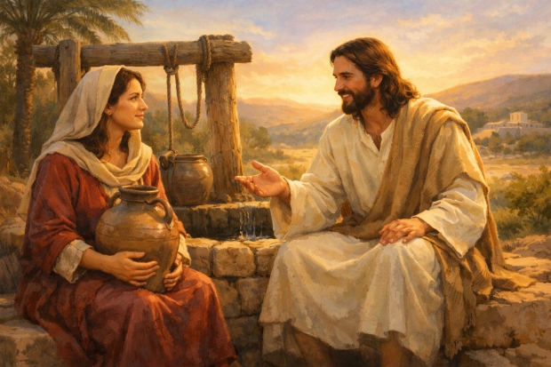 Cristo, fuente de agua viva para el coraz�n sediento