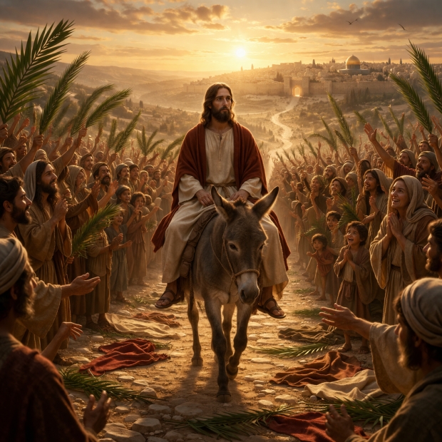 Domingo de Ramos de la Pasi�n del Se�or  �Bendito el que viene en nombre del Se�or� (Mt 21,9)