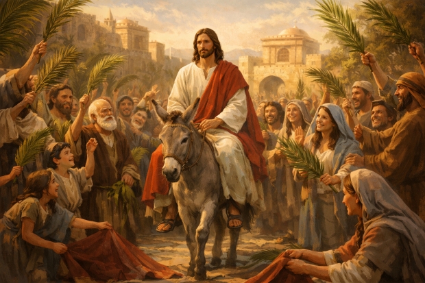 Domingo de Ramos en la Pasi�n del Se�or  Bendito el que viene en nombre del Se�or: la esperanza entra en nuestra historia
