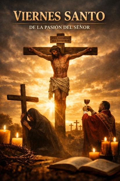 VIERNES SANTO � DE LA PASI�N DEL SE�OR (3 de abril de 2026)  �Por sus llagas hemos sido curados� (cf. Is 53,5)