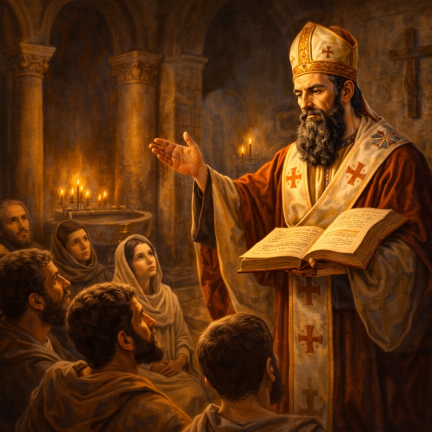 Art�culo 34: San Cirilo de Jerusal�n (c. 315�386)  El catequista que ense�� a vivir el misterio de la fe