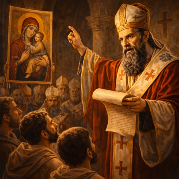 Art�culo 35: San Cirilo de Alejandr�a (c. 376�444)  El defensor de Cristo verdadero Dios y verdadero hombre