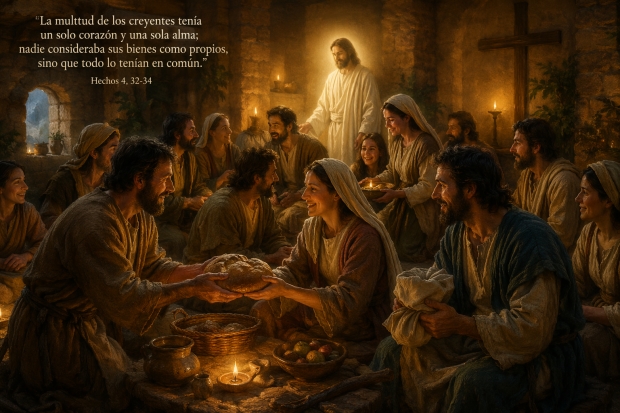 Renacer para vivir en comuni�n y dar la vida por Cristo