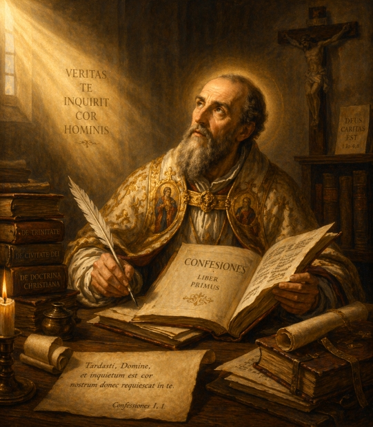 Art�culo 38: San Agust�n de Hipona (354�430)  El coraz�n inquieto que encontr� en Dios su descanso