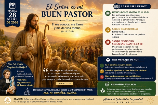 Escuchar la voz del Buen Pastor y construir comunidad misionera