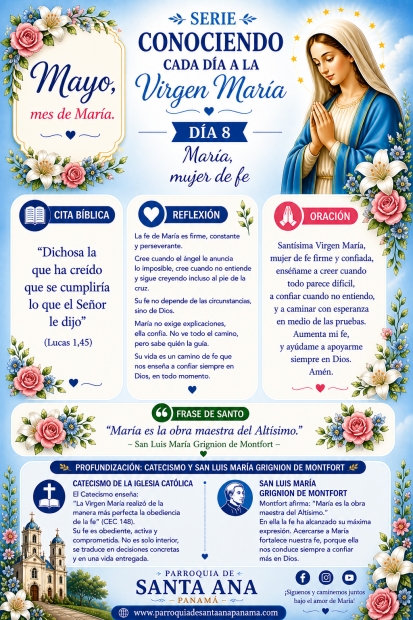 D�a 8: Mar�a, mujer de fe