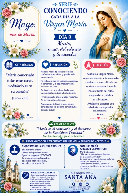 D�a 9: Mar�a, mujer del silencio y la escucha