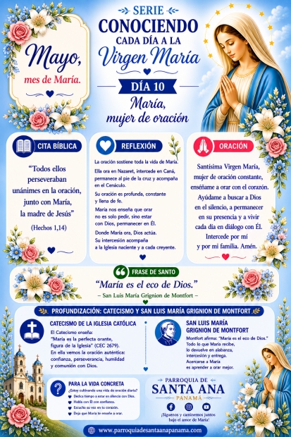D�a 10: Mar�a, mujer de oraci�n