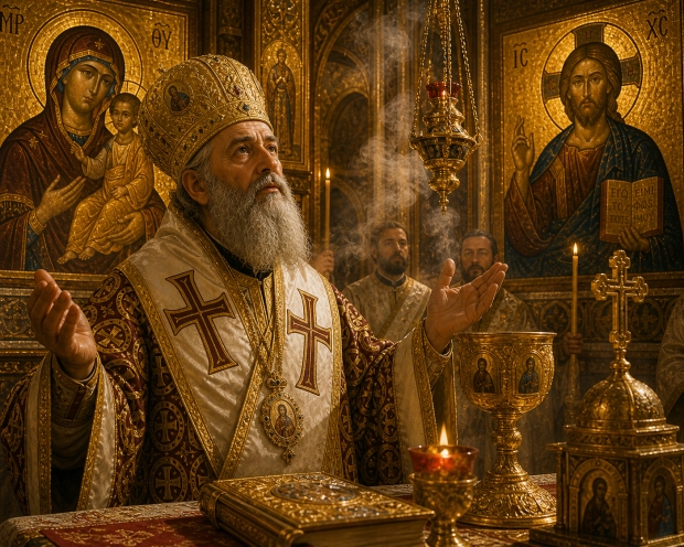 Art�culo 59: San Germ�n de Constantinopla (c. 634�733)  El pastor que defendi� la fe y contempl� la liturgia como cielo en la tierra