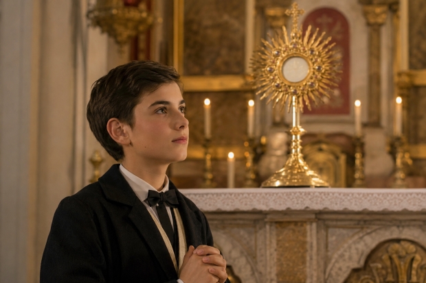 Santo Domingo Savio: la santidad posible para los j�venes  �Antes morir que pecar�