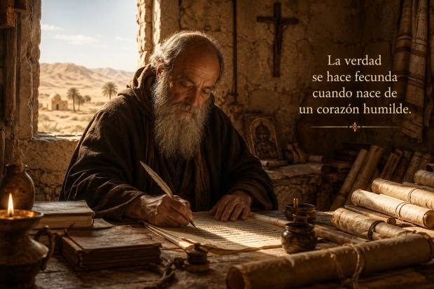 Art�culo 62: San Isidoro de Pelusio (siglos IV-V)  El monje de la palabra sabia que ense�� a vivir la verdad con humildad