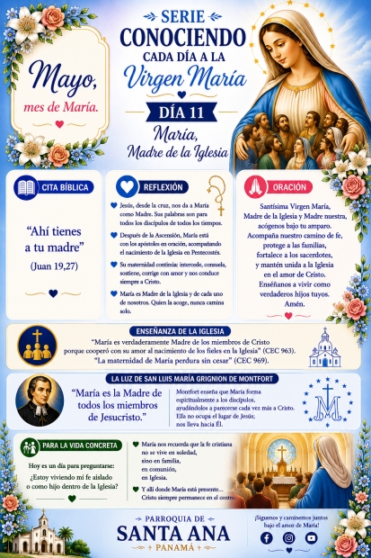 D�a 11: Mar�a, Madre de la Iglesia