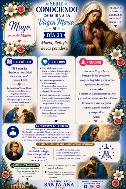 D�a 23: Mar�a, Refugio de los pecadores