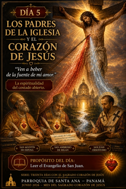 D�a 5: Los Padres de la Iglesia y el Coraz�n de Jes�s  La espiritualidad del costado abierto
