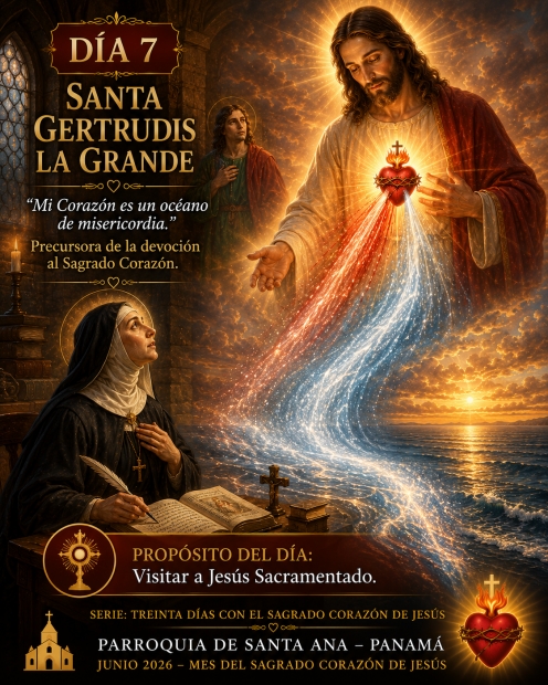 D�a 7: Santa Gertrudis la Grande  Una precursora de la devoci�n al Sagrado Coraz�n