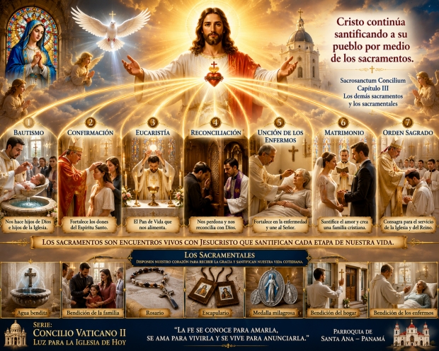 Art�culo N.� 13  Sacrosanctum Concilium � Cap�tulo III  Los dem�s sacramentos y los sacramentales  �Cristo contin�a santificando a su pueblo�