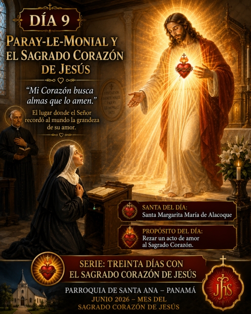 D�a 9: Paray-le-Monial, la ciudad del Coraz�n de Jes�s  El lugar donde el Se�or record� al mundo la grandeza de su amor