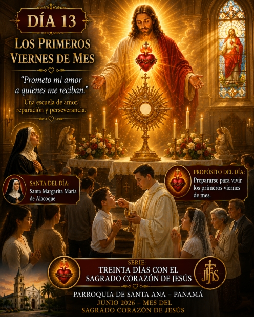 D�a 13: Los primeros viernes de mes  Una escuela de amor, reparaci�n y perseverancia