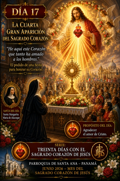 D�a 17: La cuarta gran aparici�n del Sagrado Coraz�n