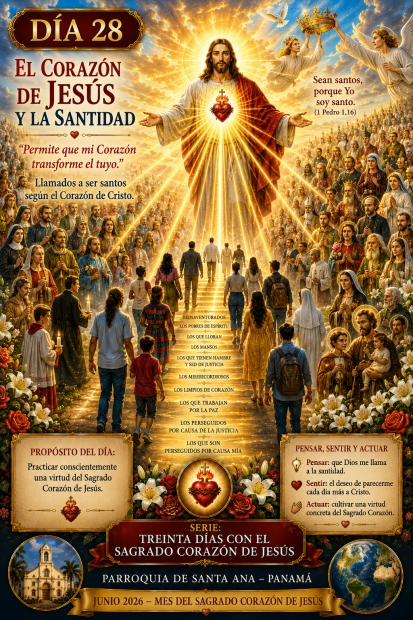 D�a 28: El Coraz�n de Jes�s y la santidad