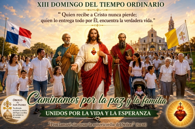 �Quien recibe a Cristo nunca pierde; quien lo entrega todo por �l, encuentra la verdadera vida�