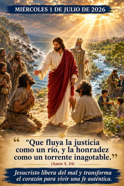 Que la justicia vuelva a florecer: Dios quiere un coraz�n que lo ame de verdad