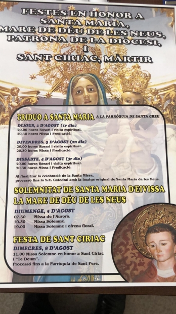 Festividad de Santa Maria de las Nieves