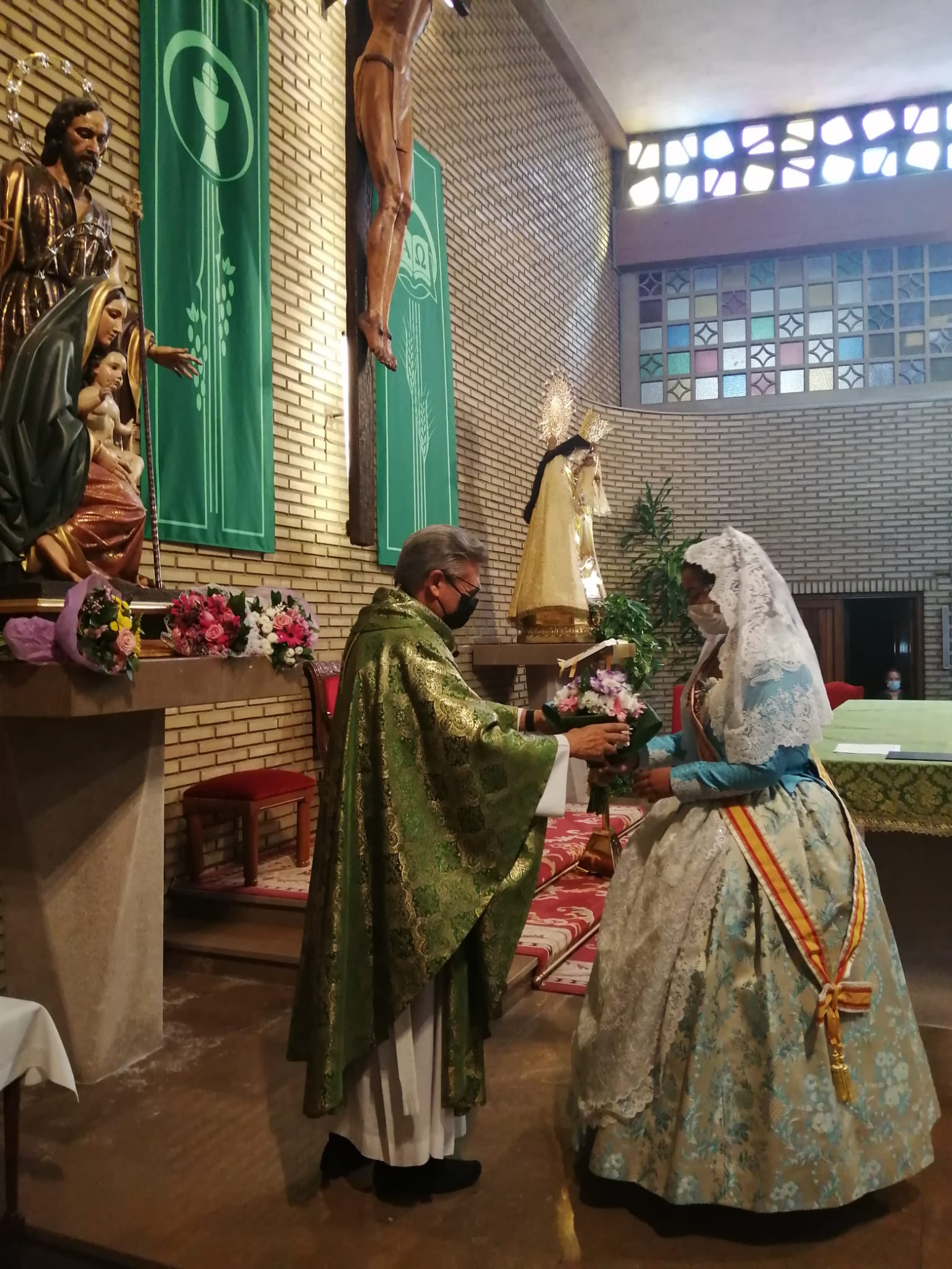 OFRENDA DE FLORES A SAN JOS