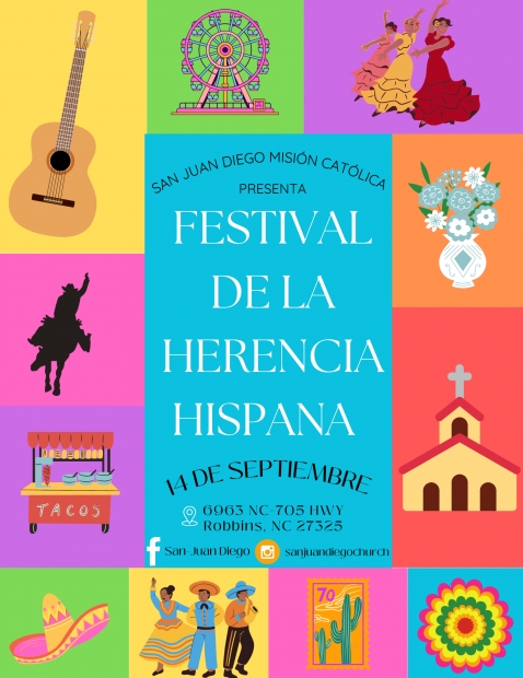 FESTIVAL DE LA HERENCIA HISPANA, HISPANIC HERITAGE FEST.