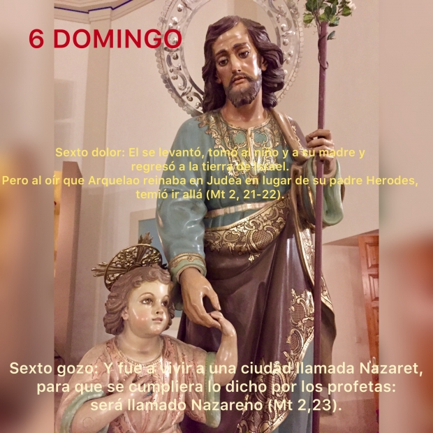 6 DOMINGO  DE SAN JOS 