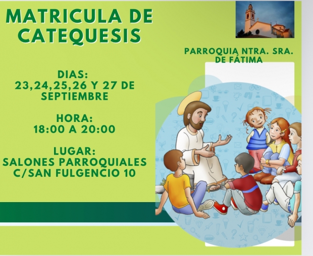 Inscripcin Catequesis 