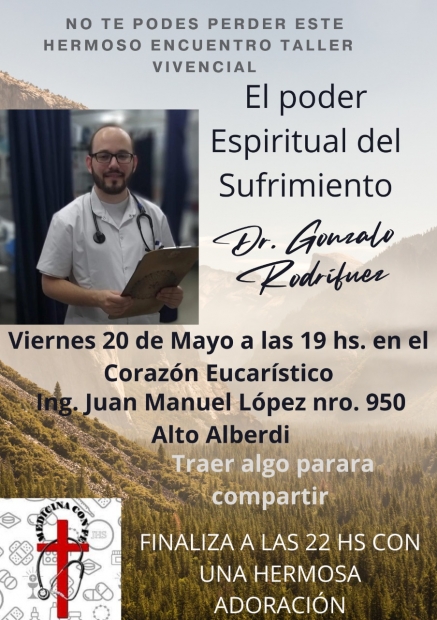 Taller vivencial EL PODER ESPIRITUAL DEL SUFRIMIENTO