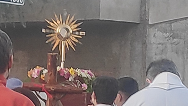 Celebracin de Corpus Christi en nuestra zona