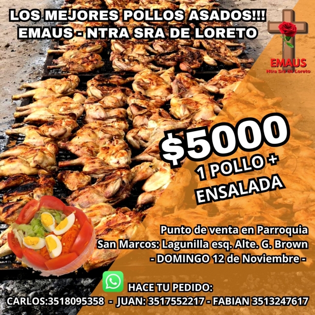 Venta de pollos del grupo EMAS