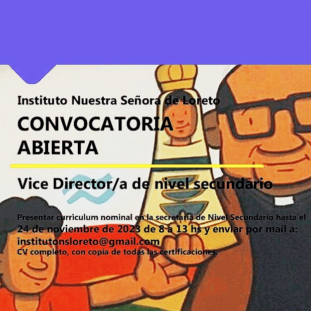 Convocatoria abierta