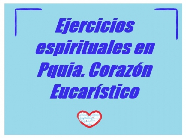 Invitacin a ejercicios espirituales