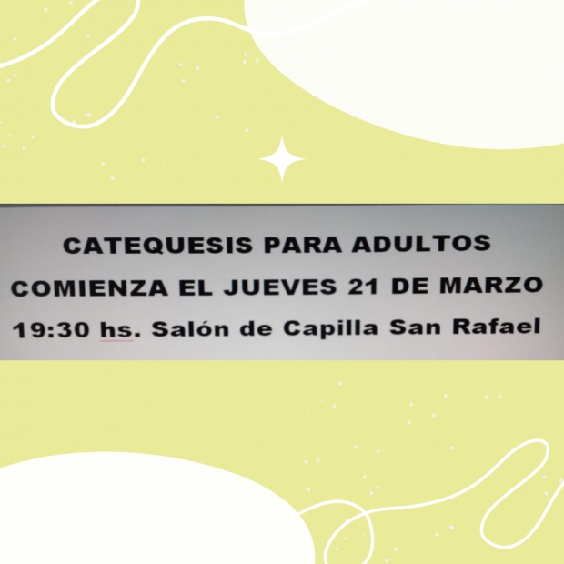 Catequesis para adultos