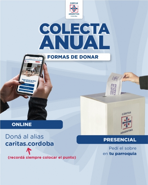 Colecta Anual de Critas TU SOLIDARIDAD ES ESPERANZA 