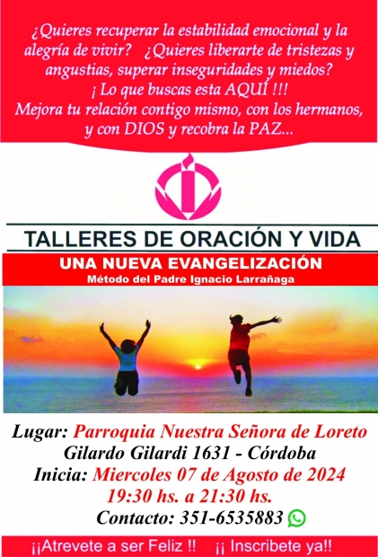 Taller de oracin segn el mtodo del padre Larraaga