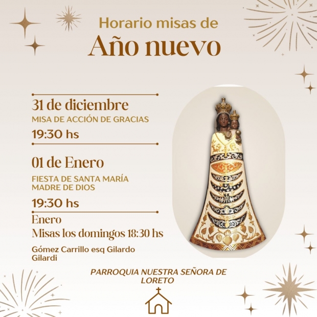 MISAS AO NUEVO