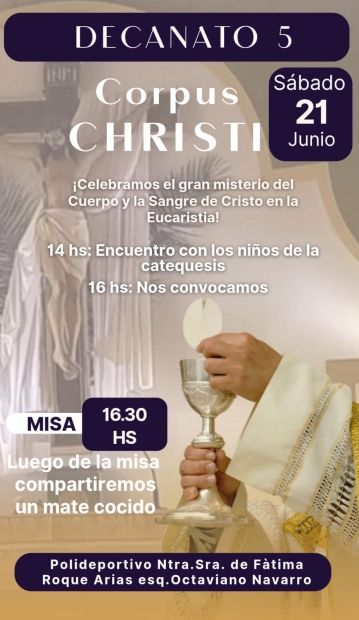 Corpus Christi en nuestro decanato