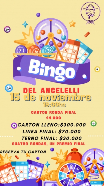 Bingo familiar del Angelelli