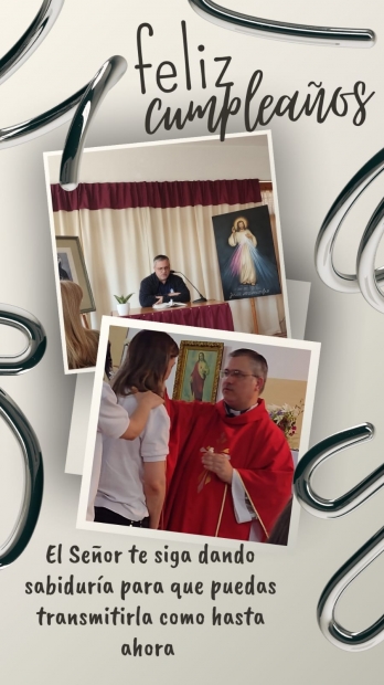 Hoy es el cumplea�os de nuestro querido p�rroco