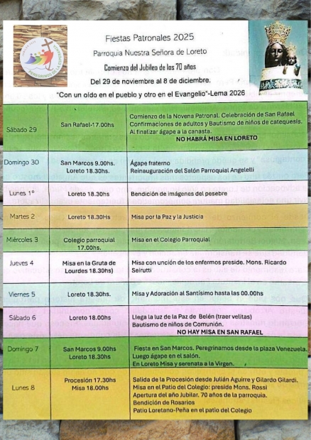 FIESTAS PATRONALES 2025