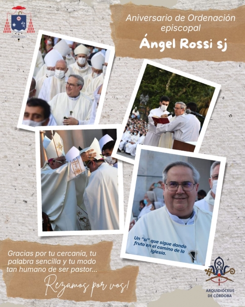 Aniversario de ordenaci�n episcopal de nuestro Arzobispo