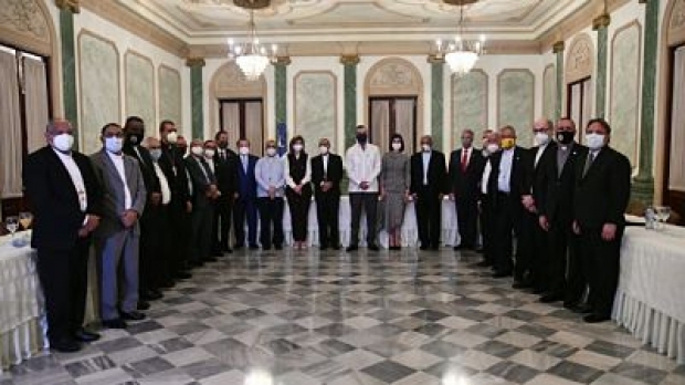 Presidente Abinader se reuni con la Conferencia Episcopal Dominicana